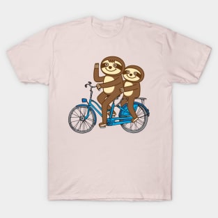 Sloths and bicycle T-Shirt